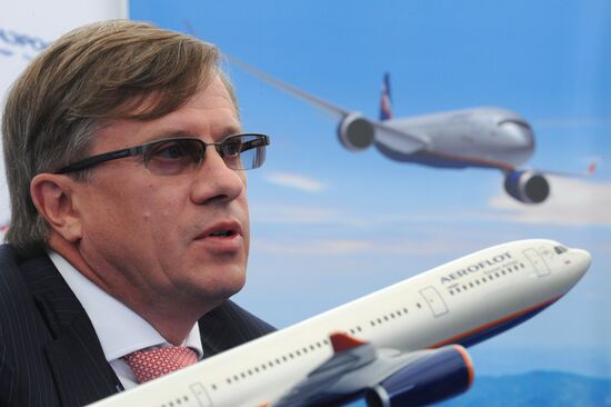 Aeroflot CEO Vitaly Saveliev