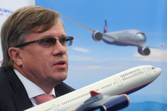 Aeroflot CEO Vitaly Saveliev