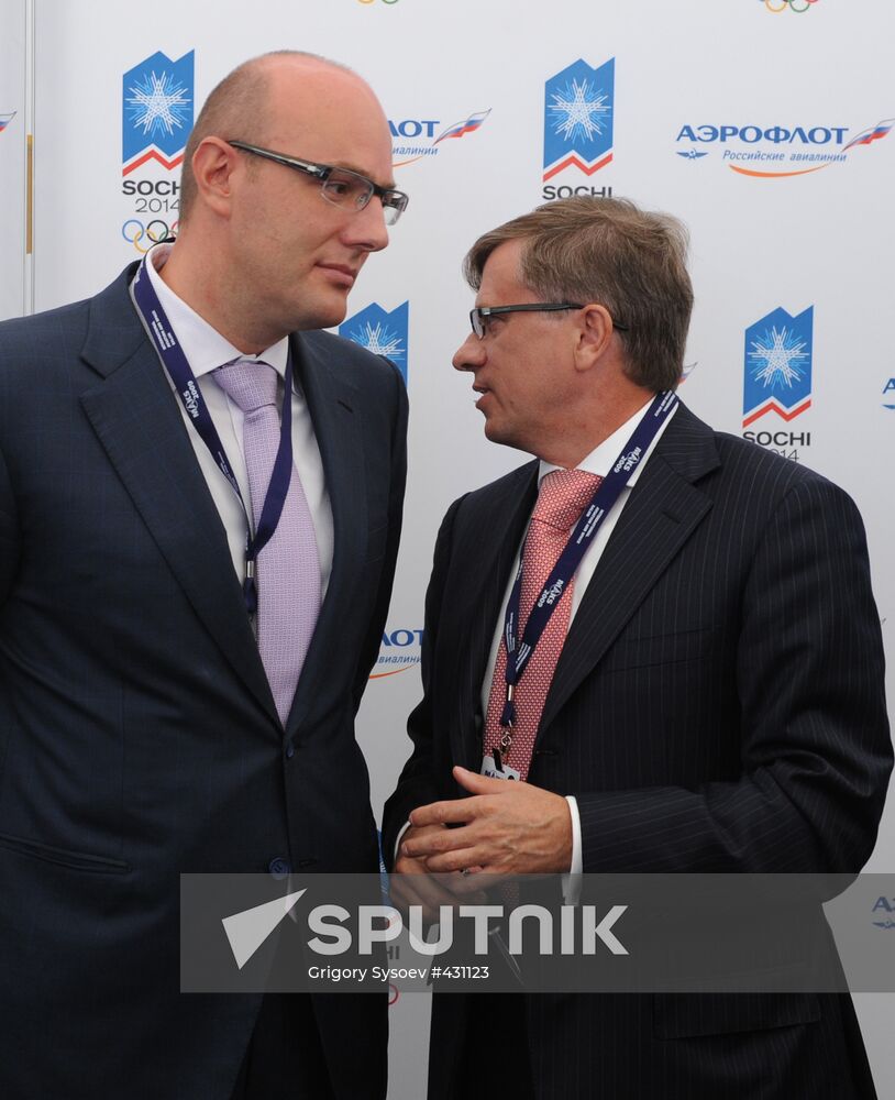 Aeroflot CEO and Sochi 2014 Organizing Committee chairman