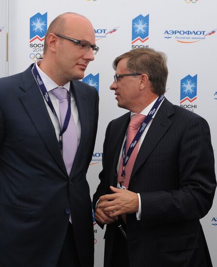 Aeroflot CEO and Sochi 2014 Organizing Committee chairman
