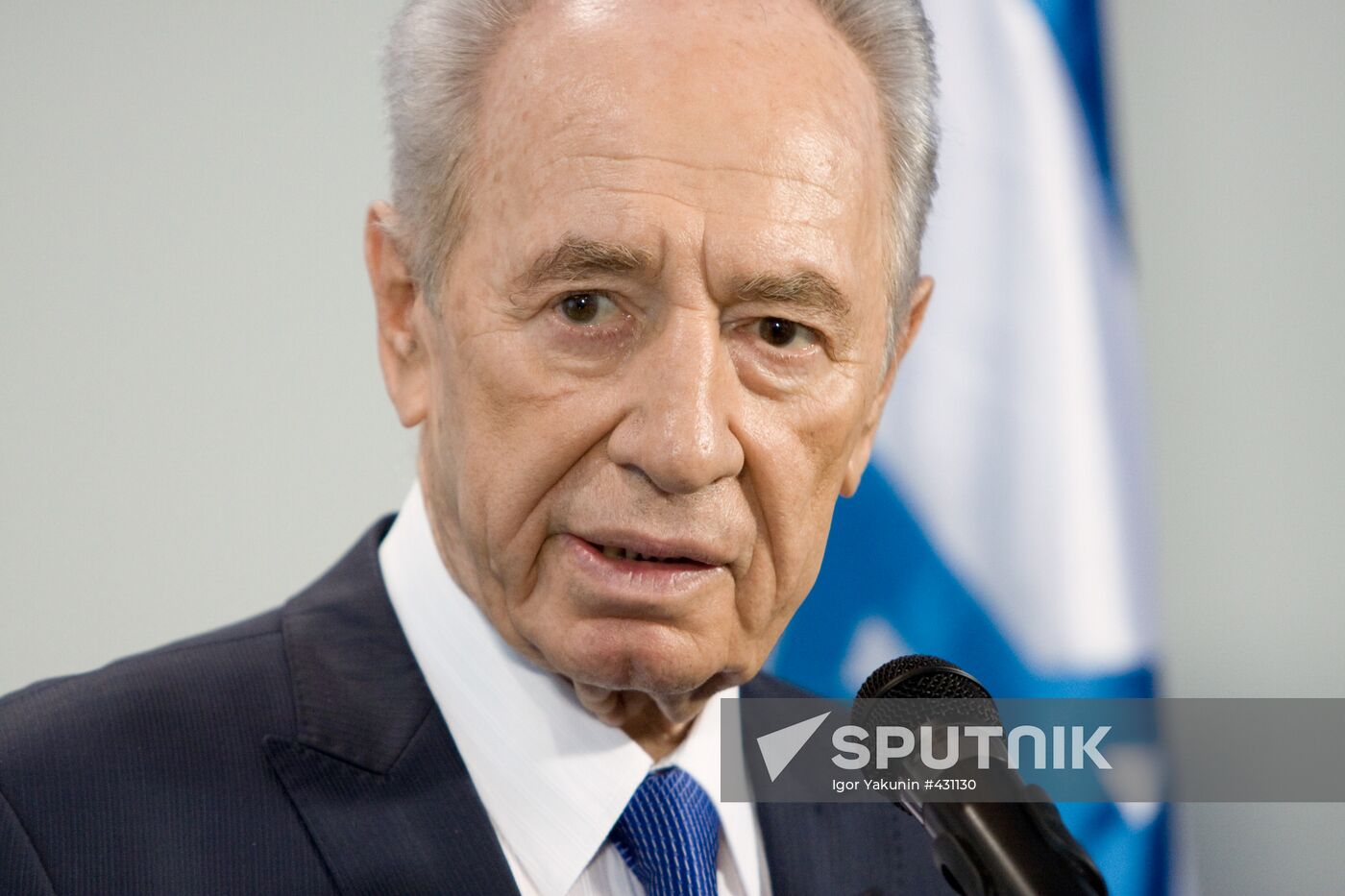 Israeli President gives news conference in Sochi