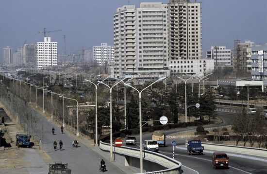 New districts of Chinese capital