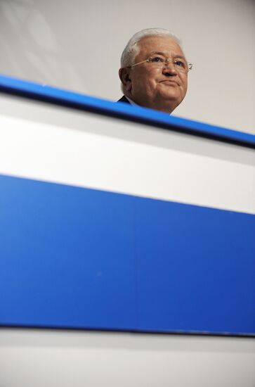 Irkut Corporation President Oleg Demchenko gives news conference