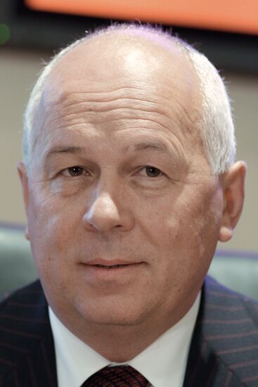 Rostekhnologii CEO Sergei Chemezov gives news conference