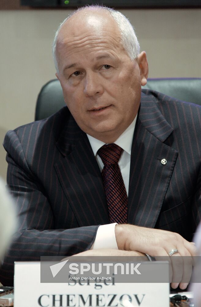 Rosoboronexport and Rostekhnologii give news conference