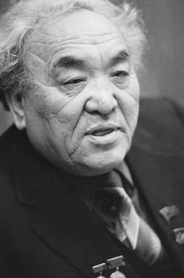 People's Poet of Kalmykia David Kugultinov