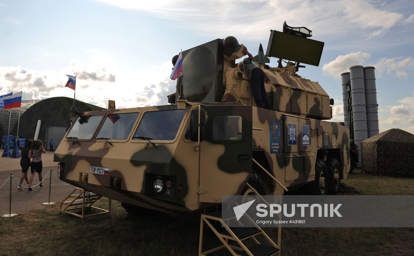 TOR-M2E anti-aircraft missile system