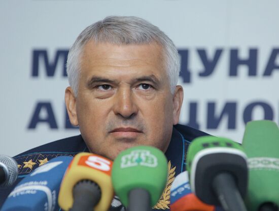 Alexander Zelin's MAKS 2009 news conference