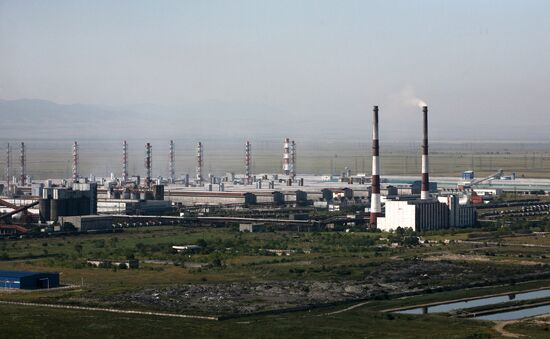 Sayanogorsk aluminium plant