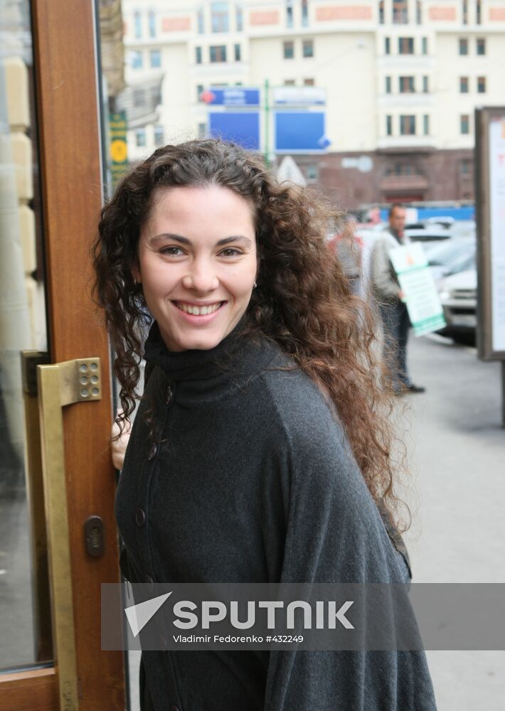 Actress Yanina Sokolovskaya