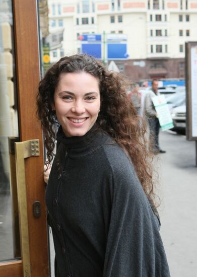 Actress Yanina Sokolovskaya