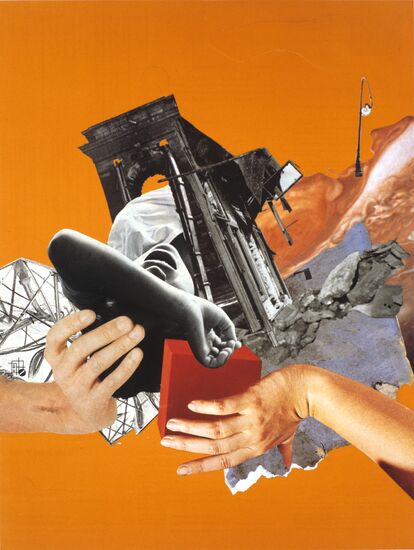 "Mercy" collage