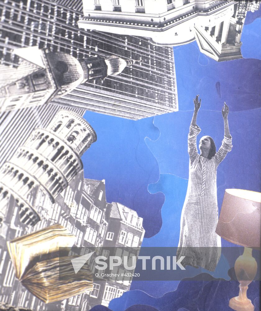 Architectural collage