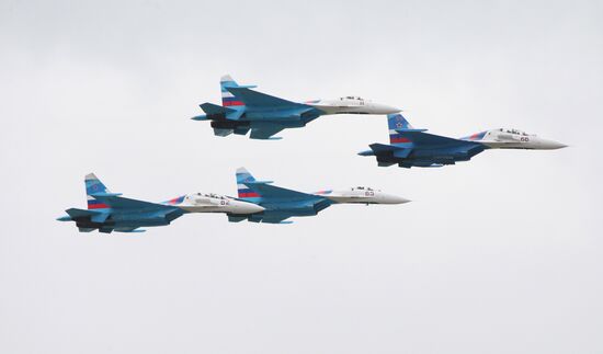 MIG-29 fighters, Sokoly Rossii aerobatic team