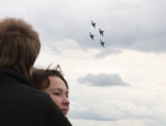 MIG-29 fighters, Sokoly Rossii aerobatic team