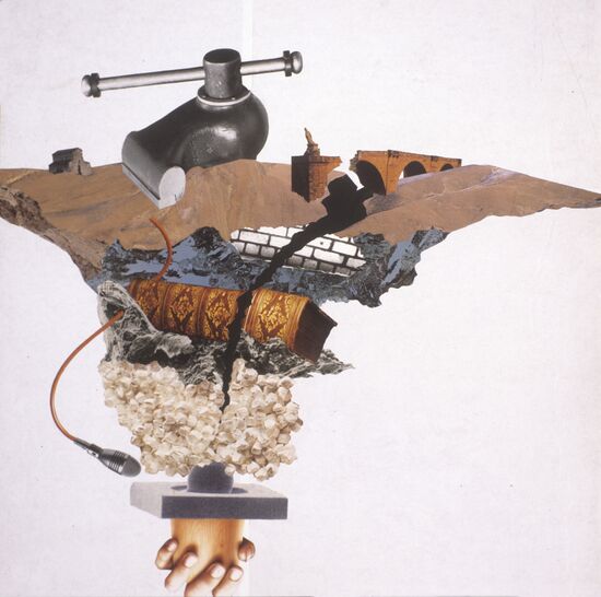 "Earthquake Project" collage