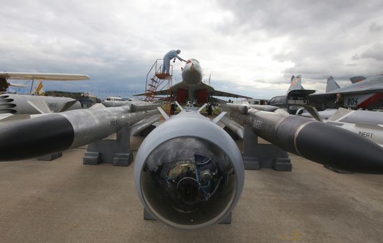 Mikoyan MiG-29SM fighter aircraft at MAKS 2009