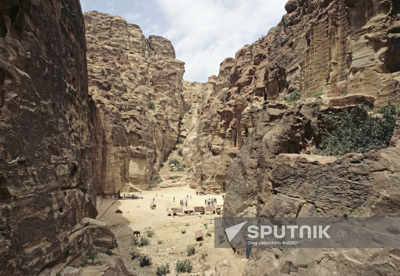 City of Petra in Jordan