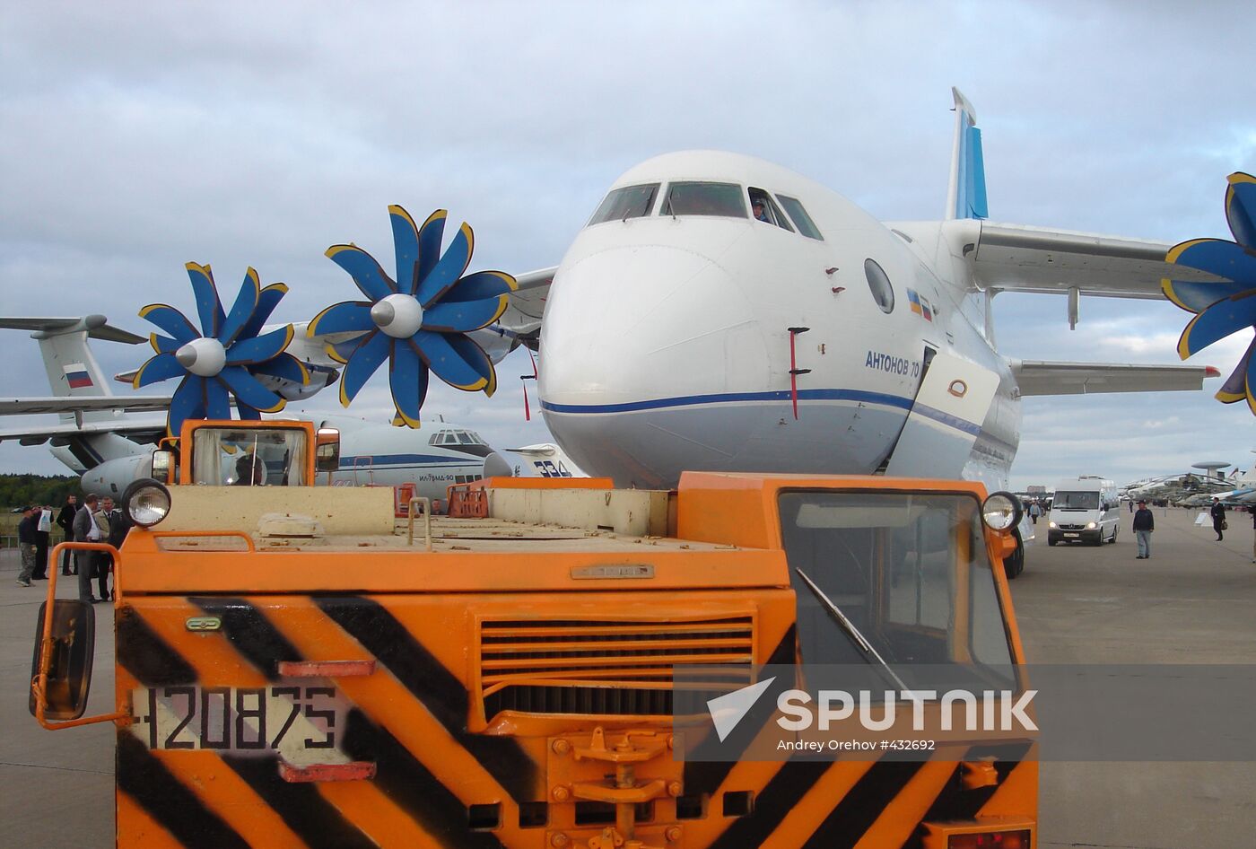 Aviation incident at MAKS 2009