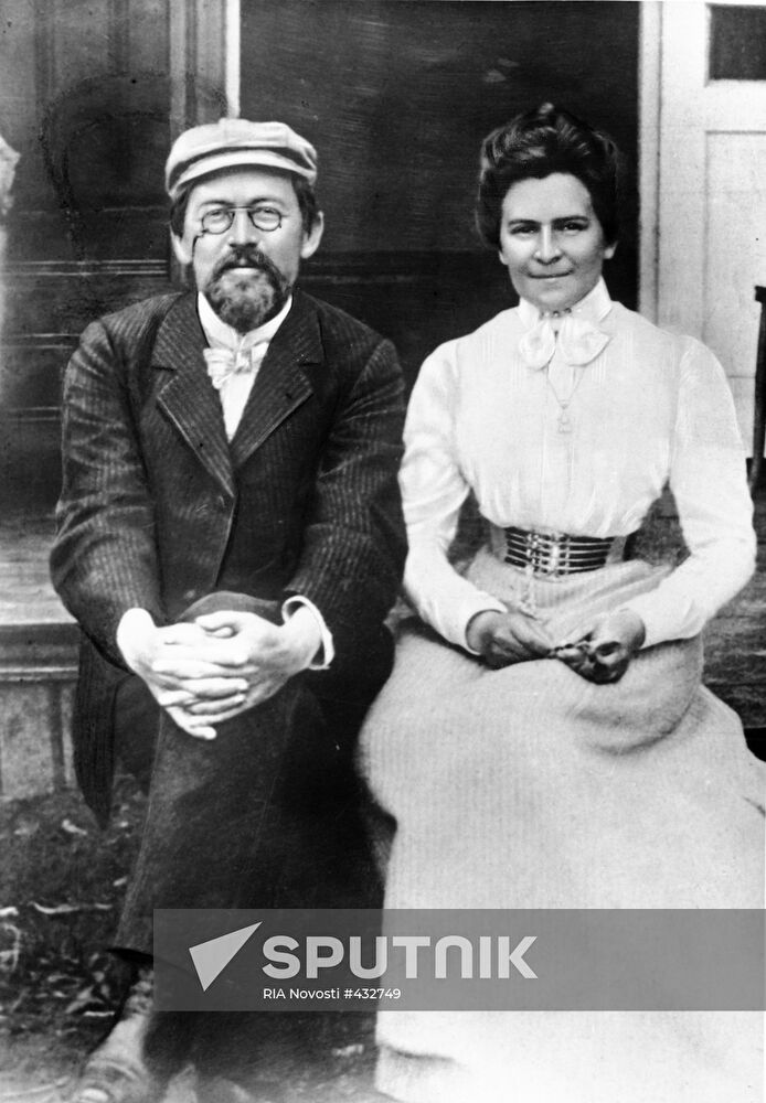 Anton Chekhov and Olga Knipper-Chekhova