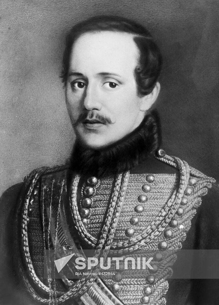 Poet Mikhail Lermontov
