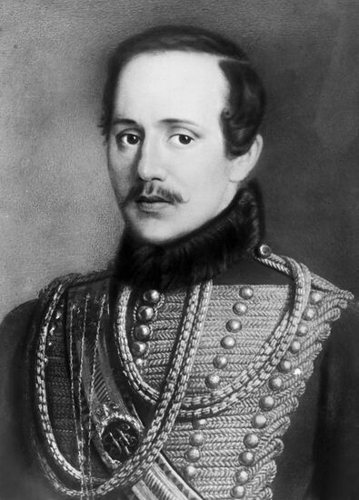 Poet Mikhail Lermontov