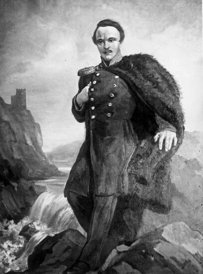 Poet Mikhail Lermontov