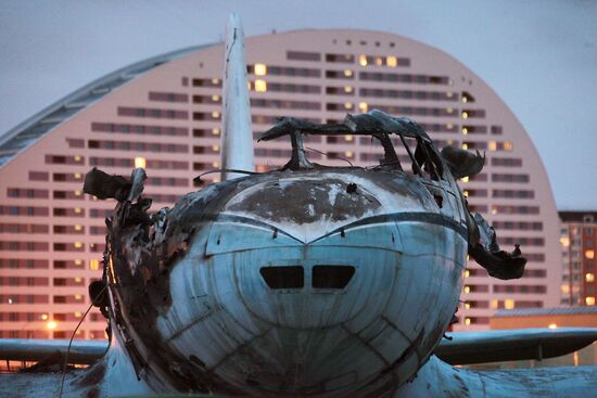 Fire in Aviation Museum, Khodynskoye Polye