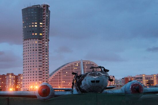 Fire in Aviation Museum, Khodynskoye Polye