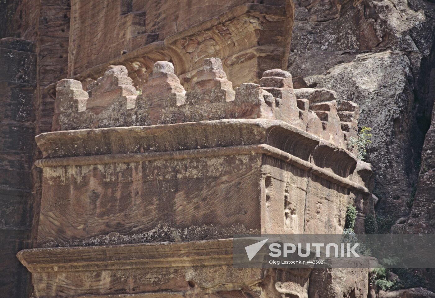 Fragment of building decor