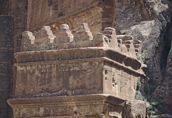 Fragment of building decor