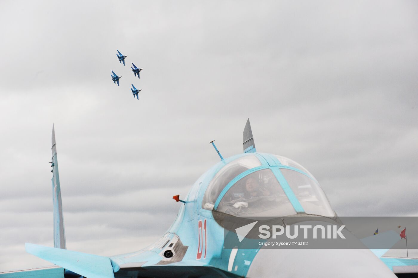 Russian Falcons aerobatic team