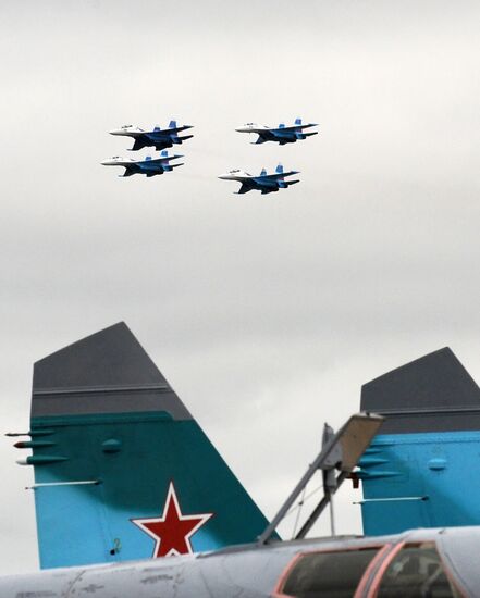 Russian Falcons aerobatic team