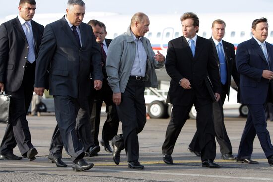 Vladimir Putin's working trip to Igarka