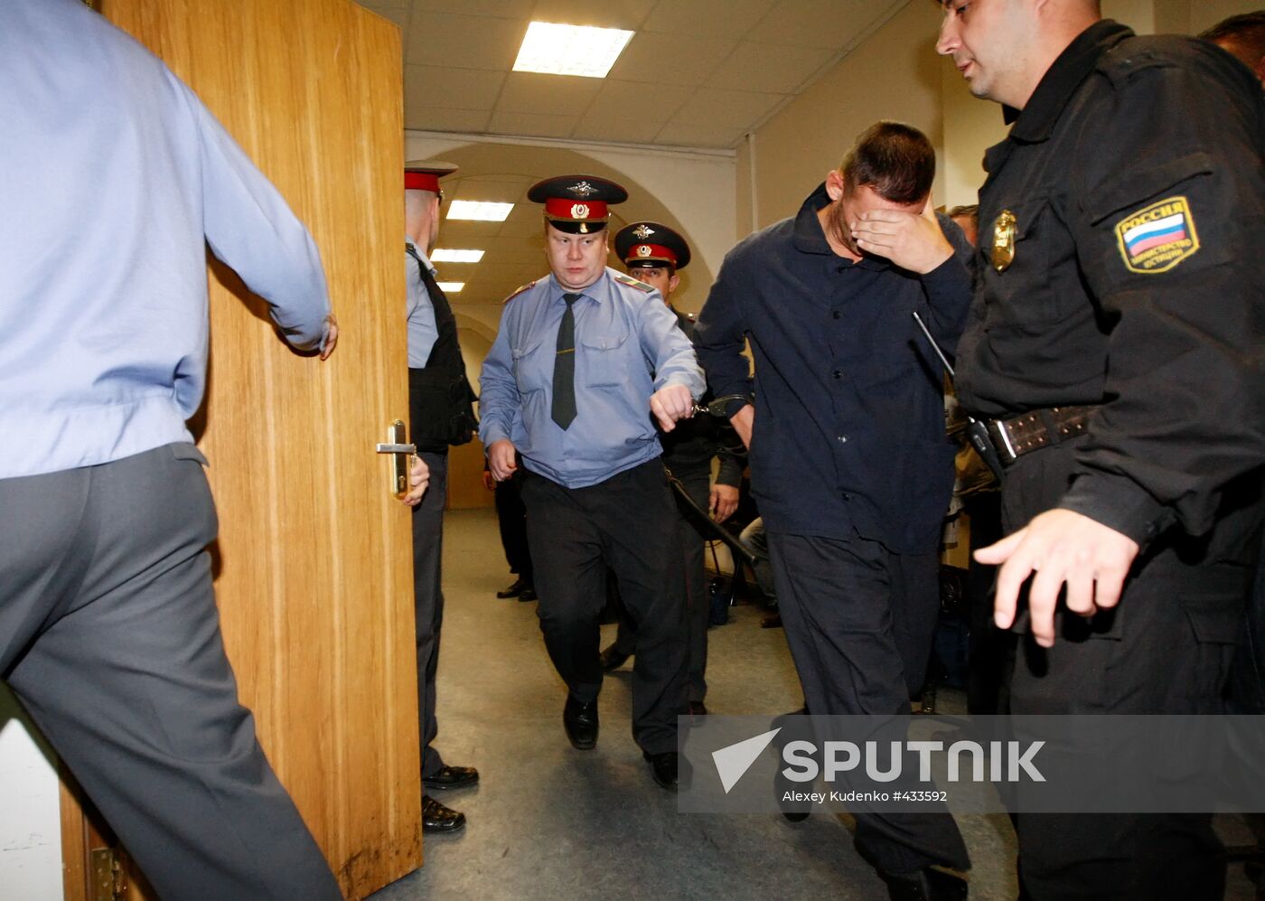 Arctic Sea hijacking suspects in Basmanny Court