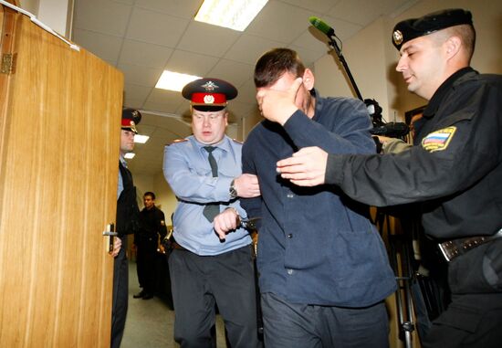 Arctic Sea hijacking suspects in Basmanny Court