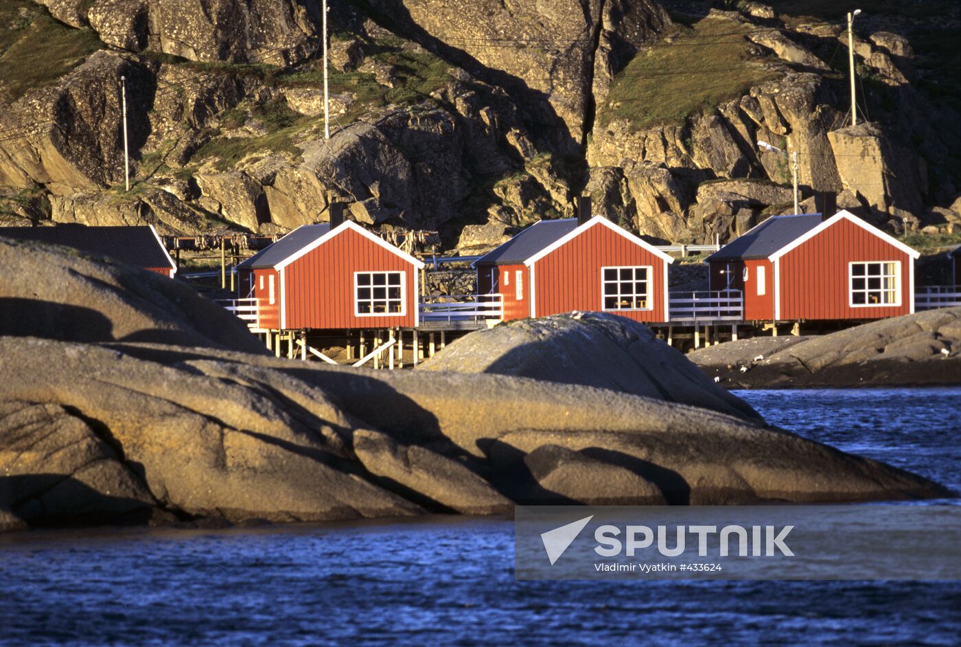 Fishermen's village on Lofoten island