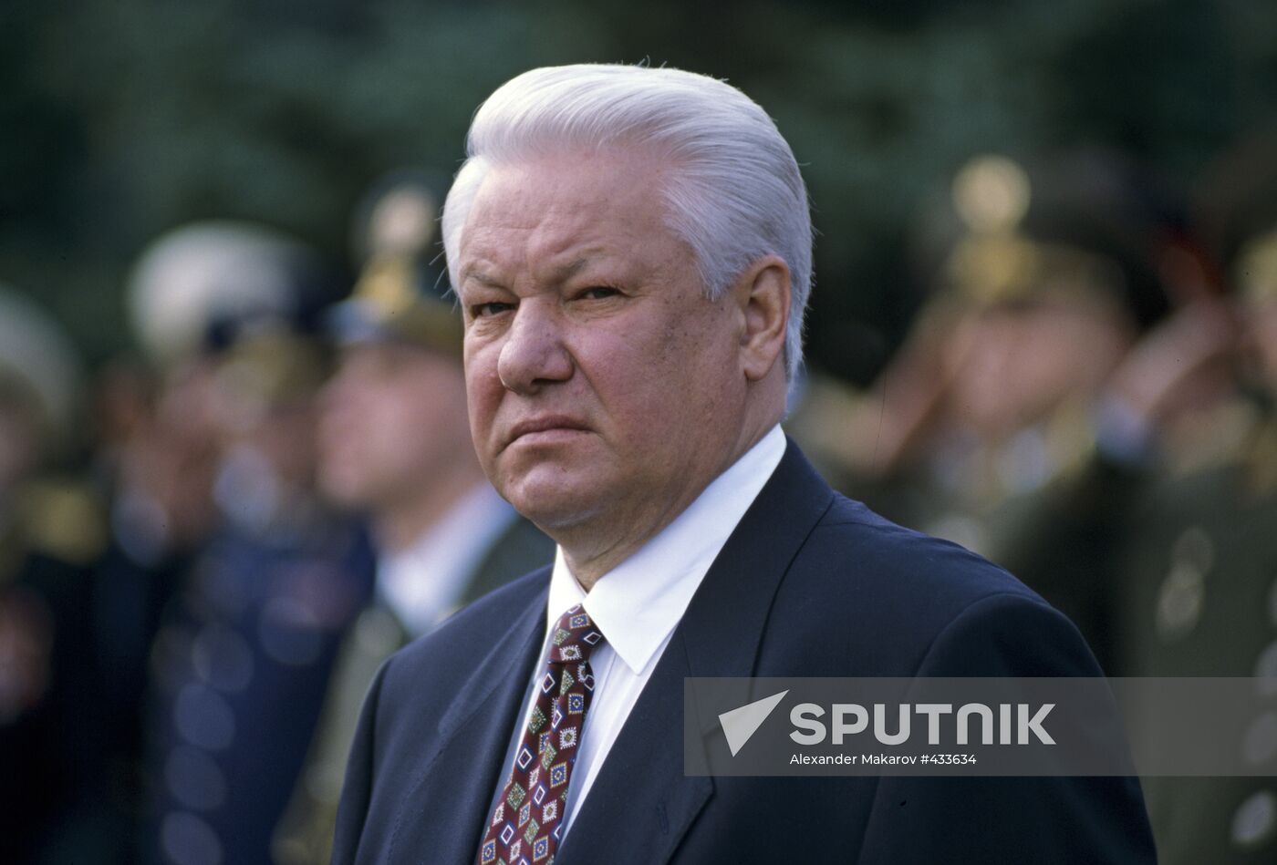 Russian President Boris Yeltsin