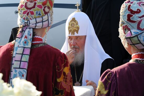 Patriarch Kirill tours Russian North