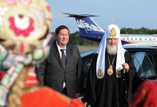 Patriarch Kirill tours Russian North
