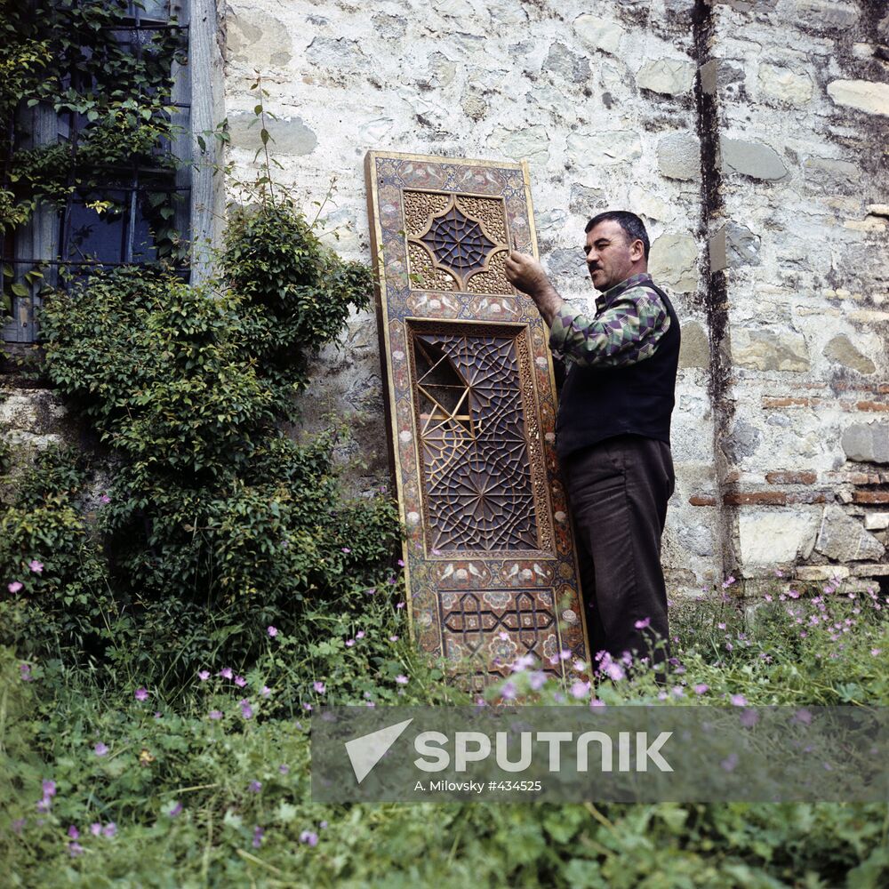 Master of stained-glass windows