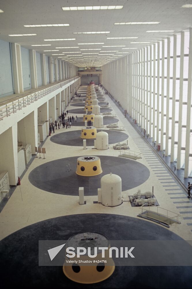 Aswan hydro-electric power plant