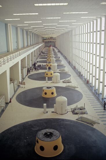Aswan hydro-electric power plant