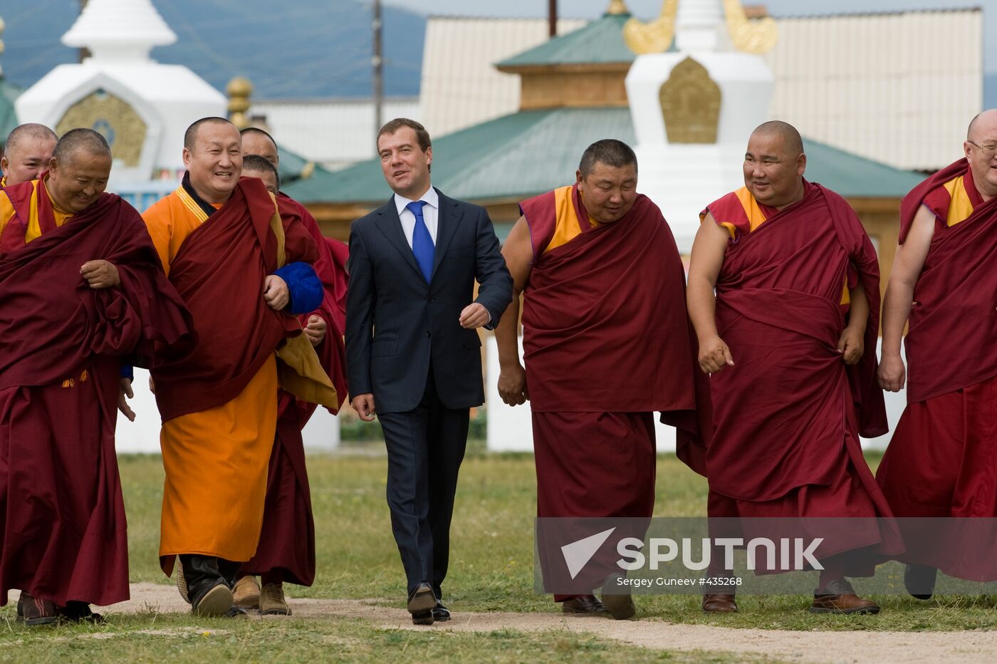 President visits Siberia