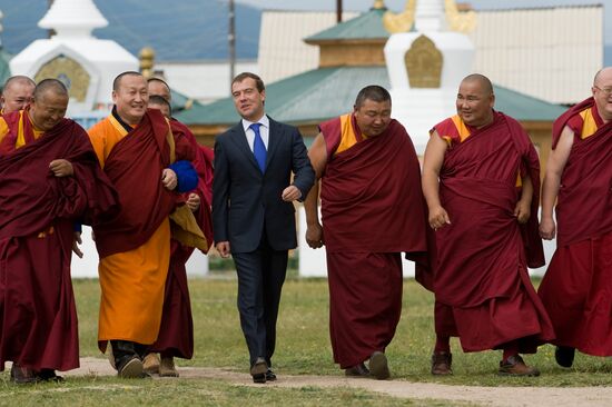 President visits Siberia