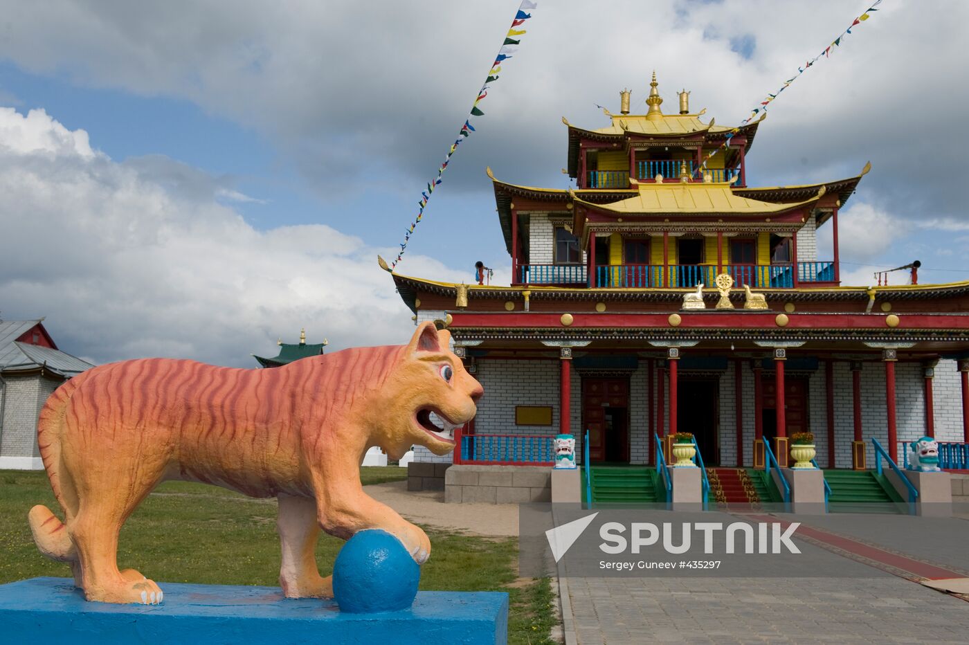 Ivolginsky Datsan in Butytia