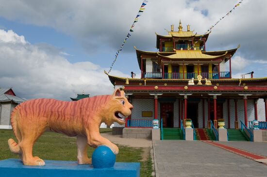 Ivolginsky Datsan in Butytia
