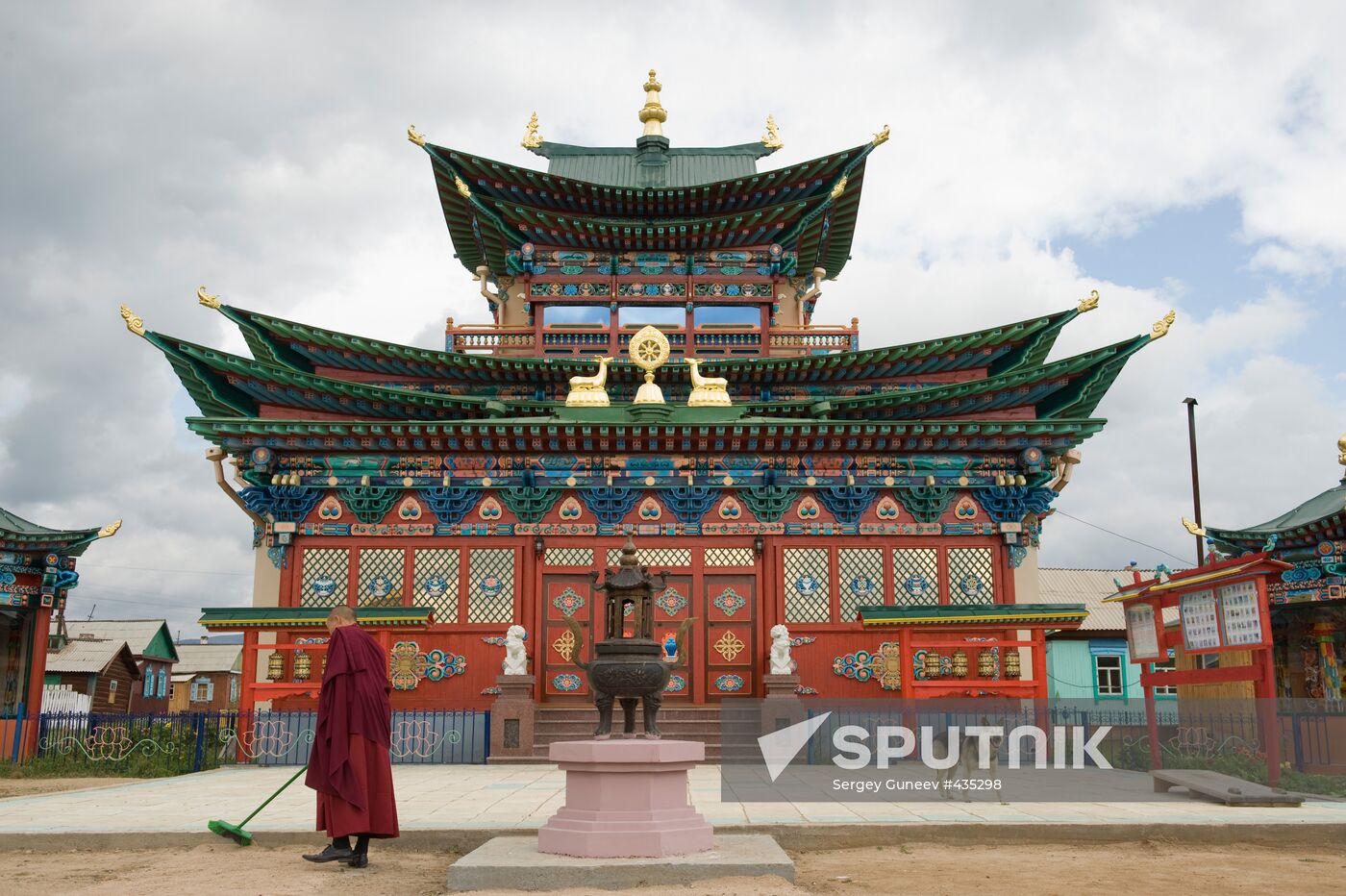 Ivolginsky Datsan in Buryatia