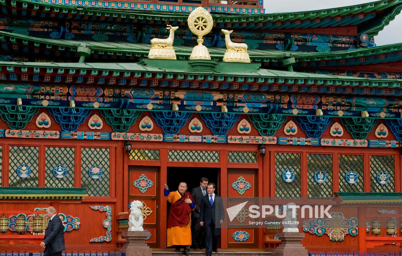 President visits Siberia