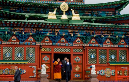 President visits Siberia